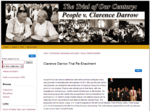 Clarence Darrow Trial Re-Enactment - Conferences, Symposiums, and Events - Santa Clara Law